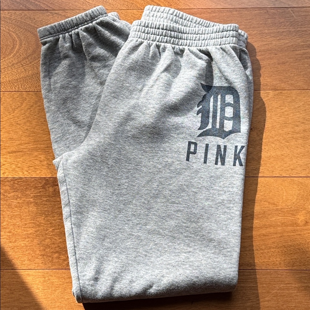 PINK Detroit Logo Joggers